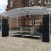 Buitenpodium 6x4mtr