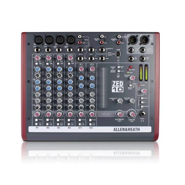 Mengtafel A&H Z10 mixer