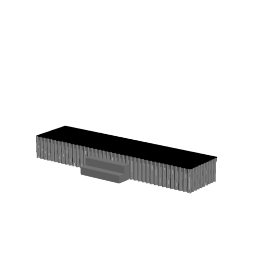 Podiumset 1x4M compleet incl. op- en afbouw