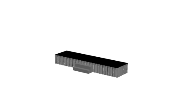 Podiumset 1x4M compleet incl. op- en afbouw