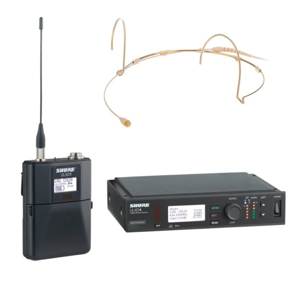 Draadloze microfoon revers / headset Shure ULX-D